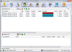 Fenêtre principale de eMule