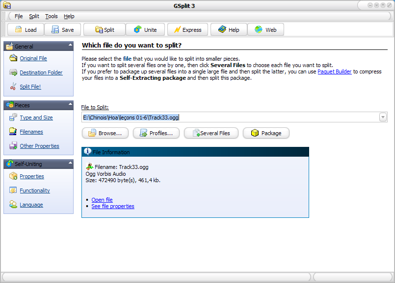 split text files with gsplit